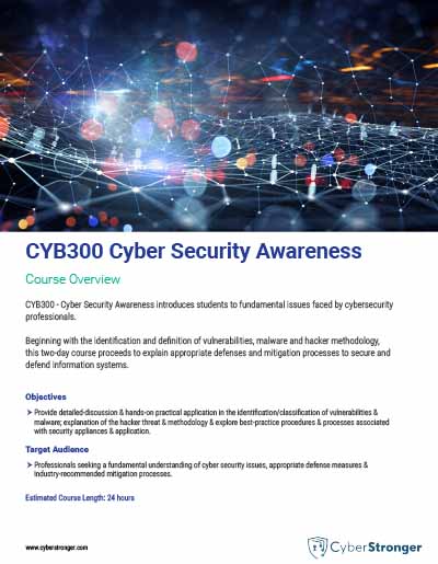 CYB300 - Cyber Security Awareness