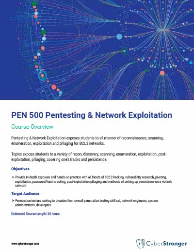 PEN500 – Pentesting & Network Exploitation