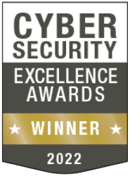 Winner Cybersecurity Excellence Awards for 2022